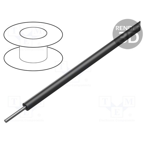 Alpha wire 2857 bk005 - alpha,