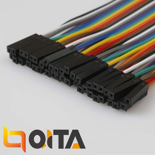 Jumper wire 10x1pin female - 10x1pin, to