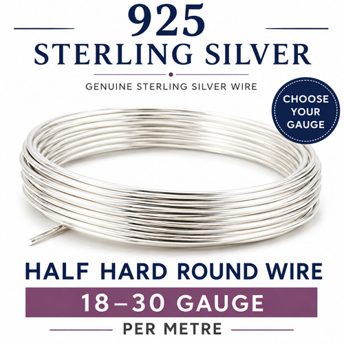 925 sterling silber runddraht - 925,
