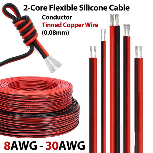 Twin core flexible silicone - flexible,