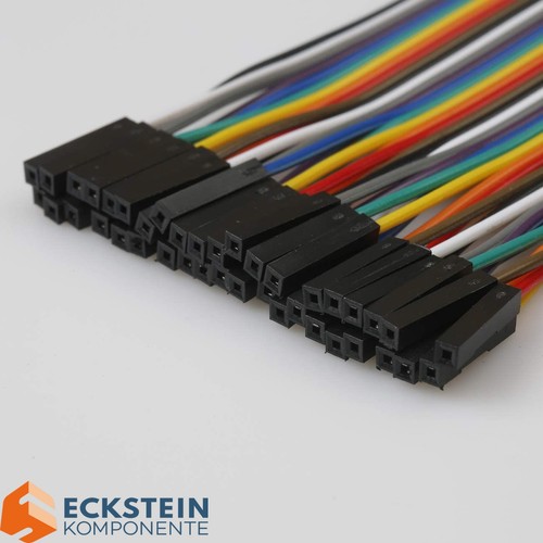 Jumper wire 10x1pin - female, to