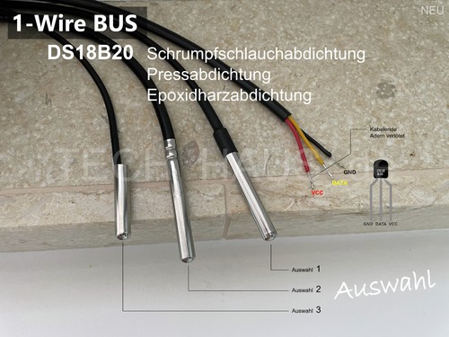 Ds18b20 wire bus - ds18b20, 1-wire