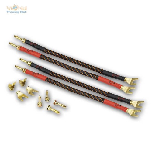 Wire kabelbrücken 4er set - bi-wire, 4er-set
