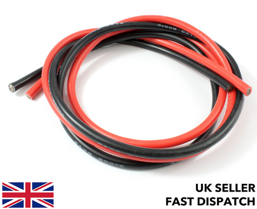 Awg silikonkabel kabel - 8,